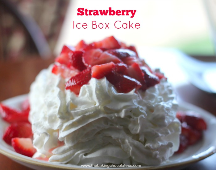 Strawberry Icebox Cake