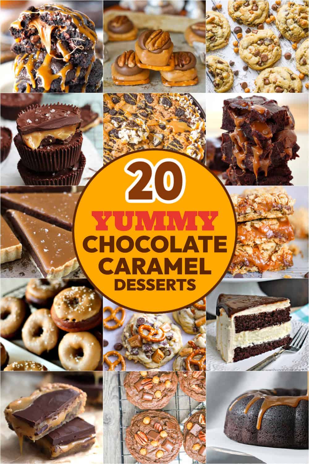 YUMMY CHOCOLATE CARAMEL DESSERTS