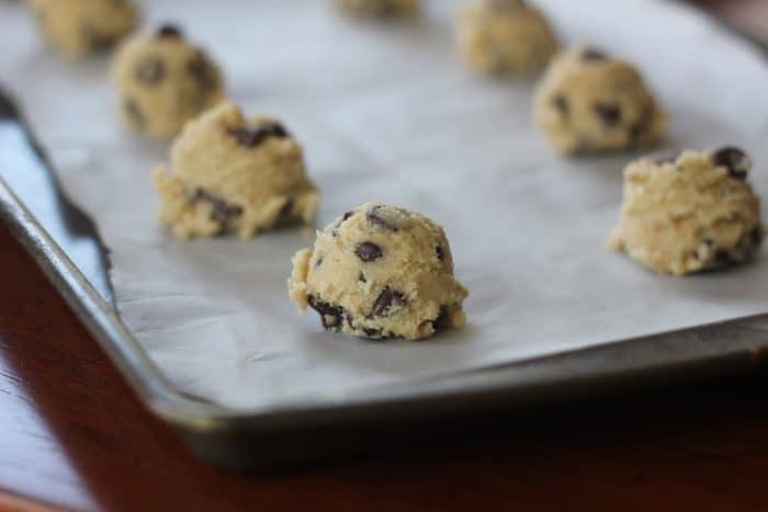 Perfect Chocolate Chip Cookie dough