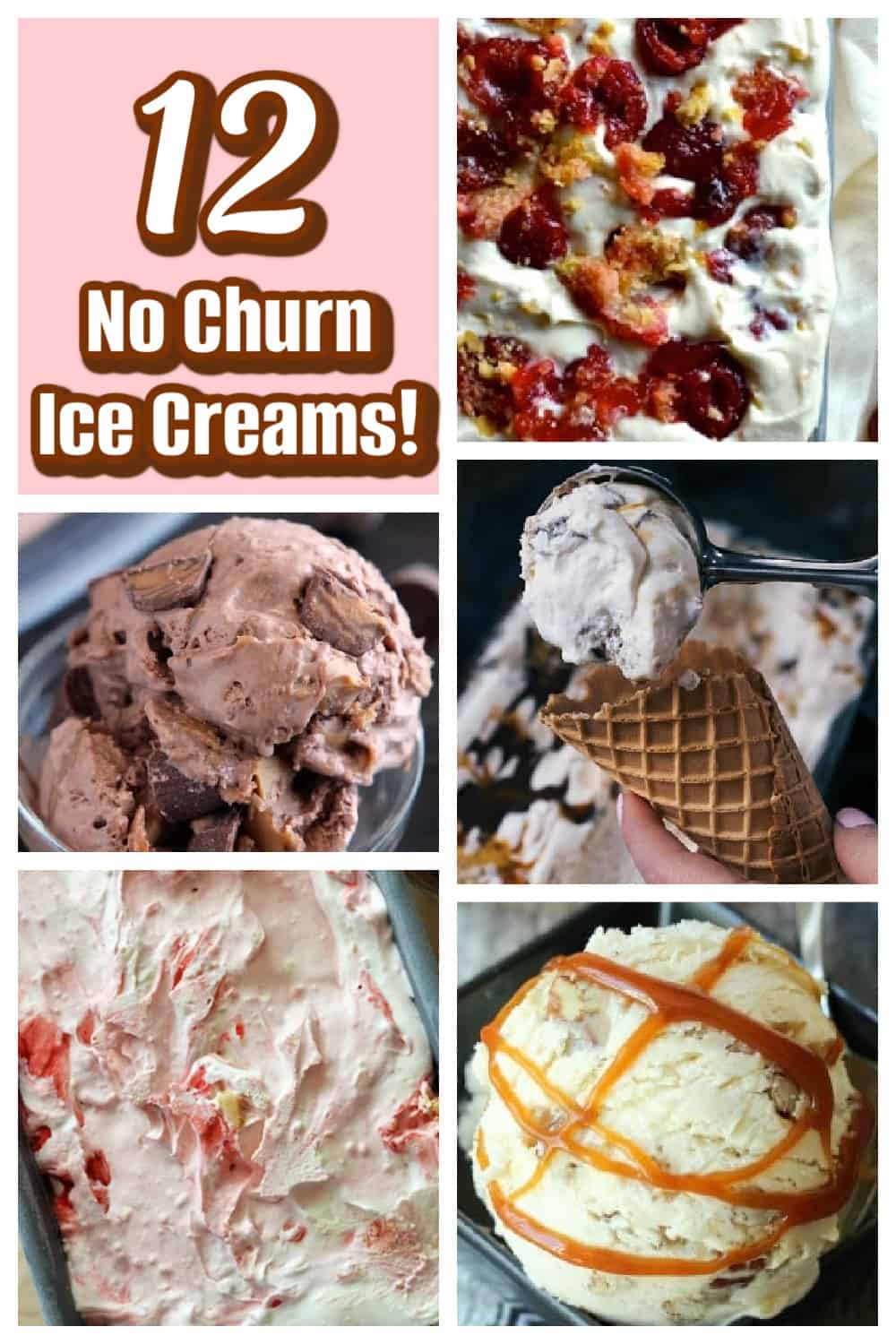 12 No Churn Ice Creams