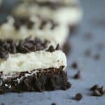 Chocolate Chip Cookie Dough Buttercream Brownies
