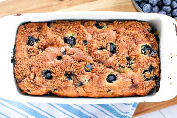 Country Blueberry Fritter Loaf