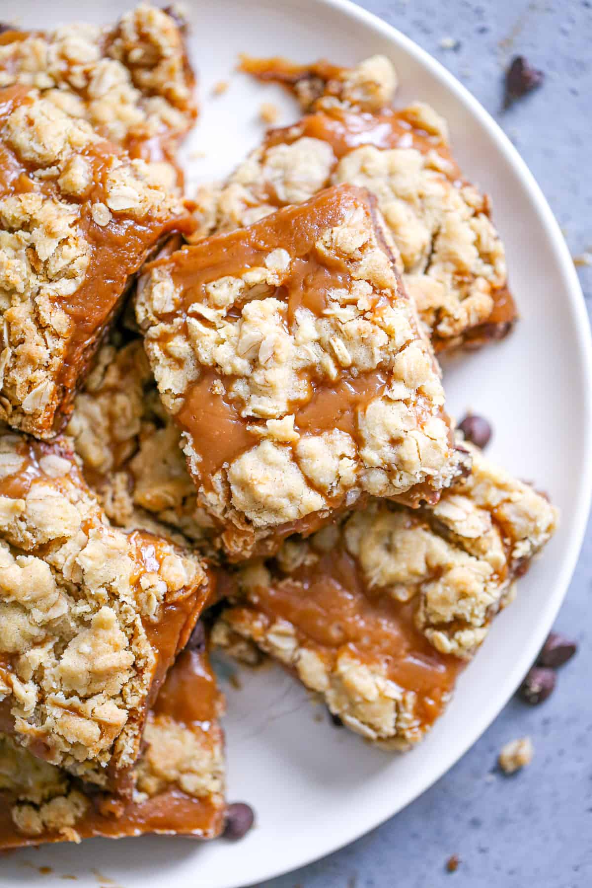 fall treats on a plate