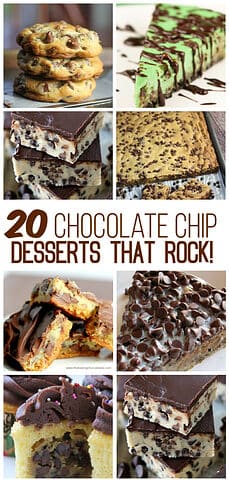 20 Chocolate Chip Desserts That Rock!