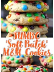 Easy big batch M&M cookies - Recipe by VJ cooks - Plus Video