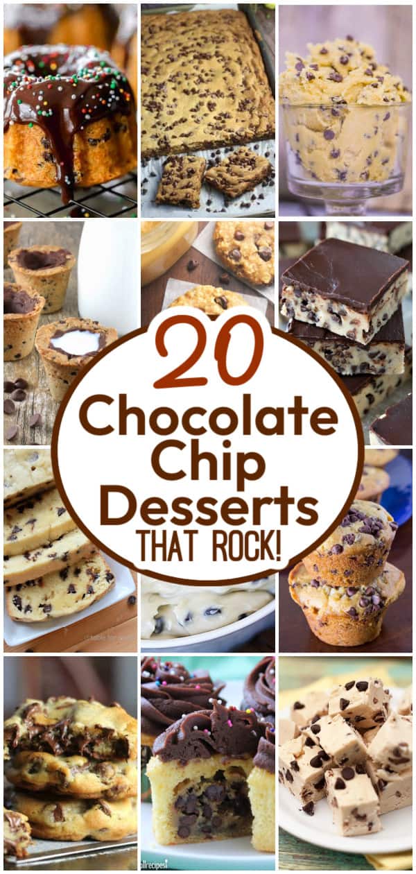 20 Chocolate Chip Desserts That Rock!