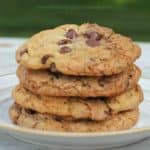 Nutella Marbled Chocolate Chip Cookies