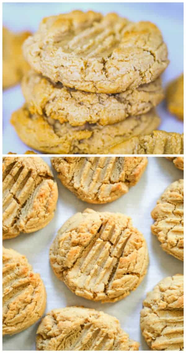 3 Ingredient Peanut Butter Cookies - Cookie, Brownie ...