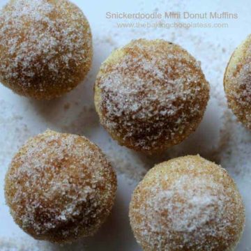 Snickerdoodle Mini Donut Muffins
