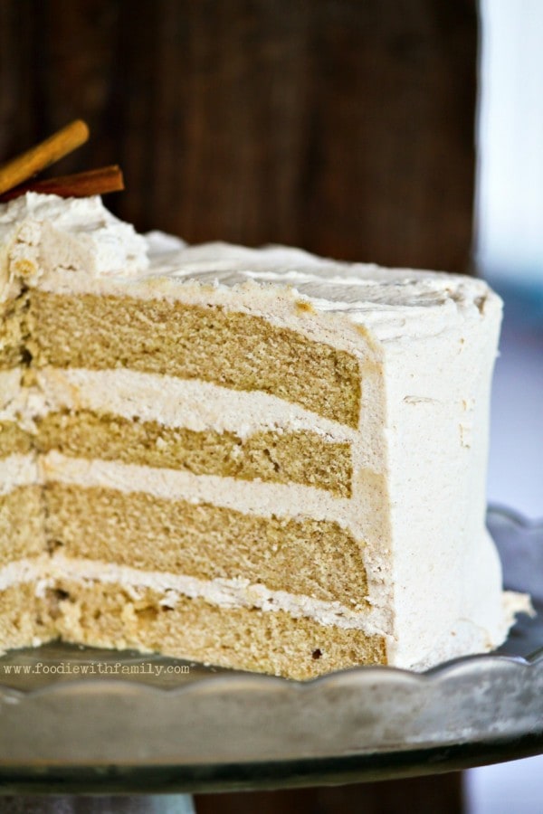 25. Cake @ Foodie With Family cinnamon sugar snickerdoodle