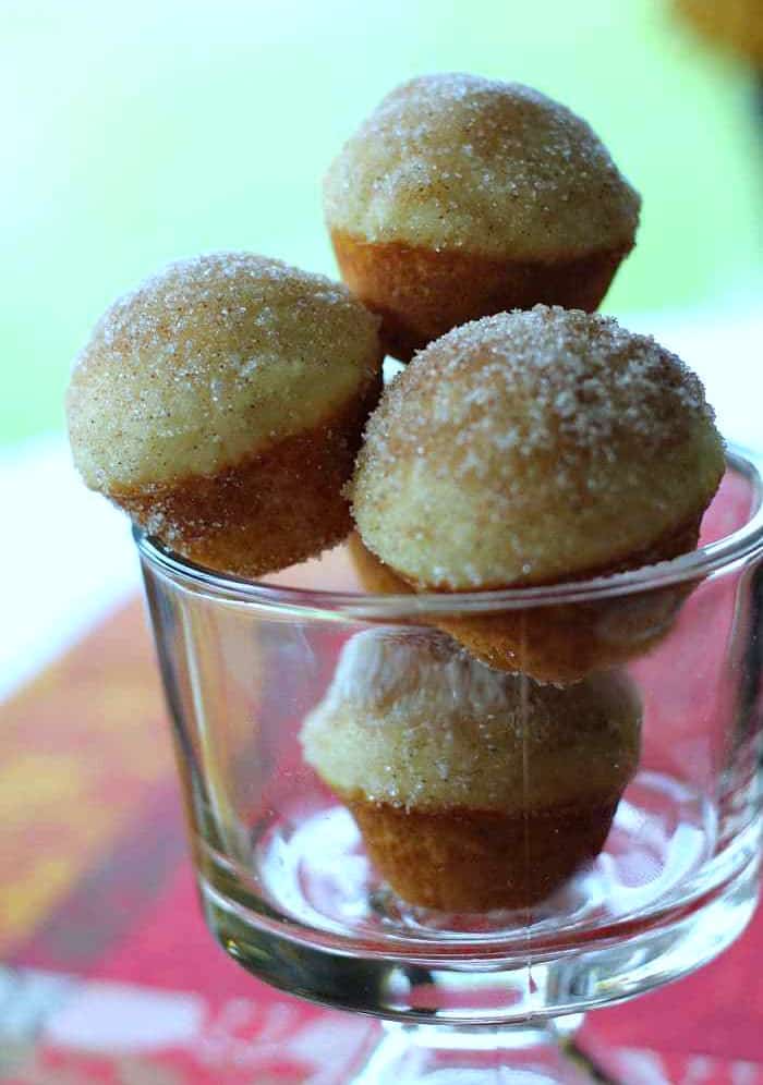 Snickerdoodle Mini Donut Muffins recipe