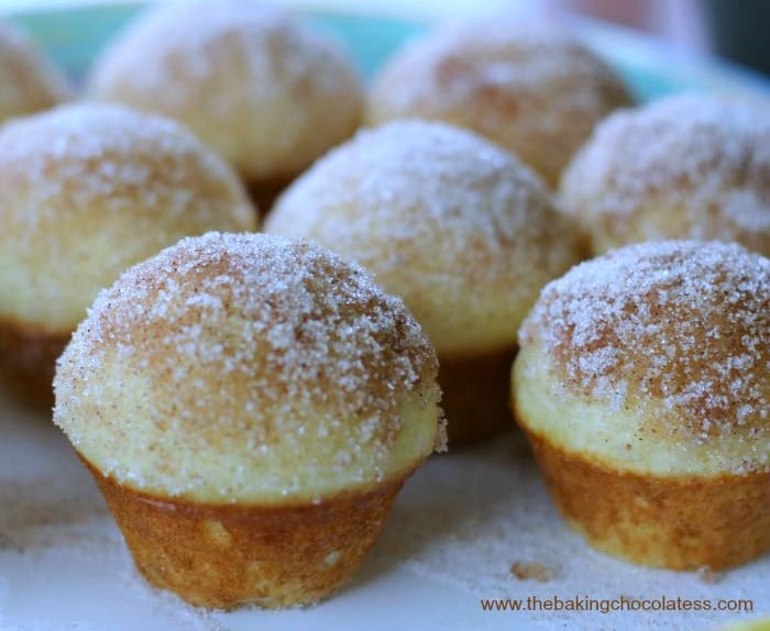 Snickerdoodle Mini Donut Muffins recipe