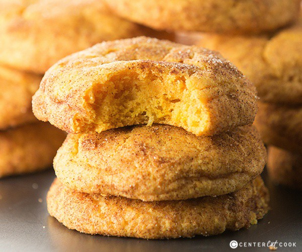 pumpkin-snickerdoodles-3 fall party fun