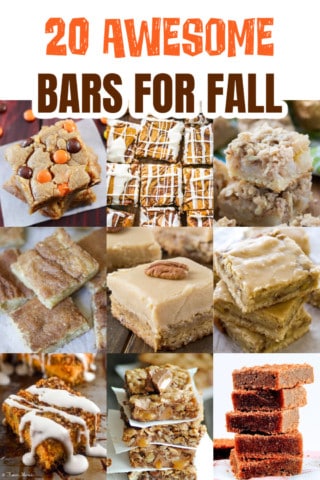 20 Awesome Bars for Fall!