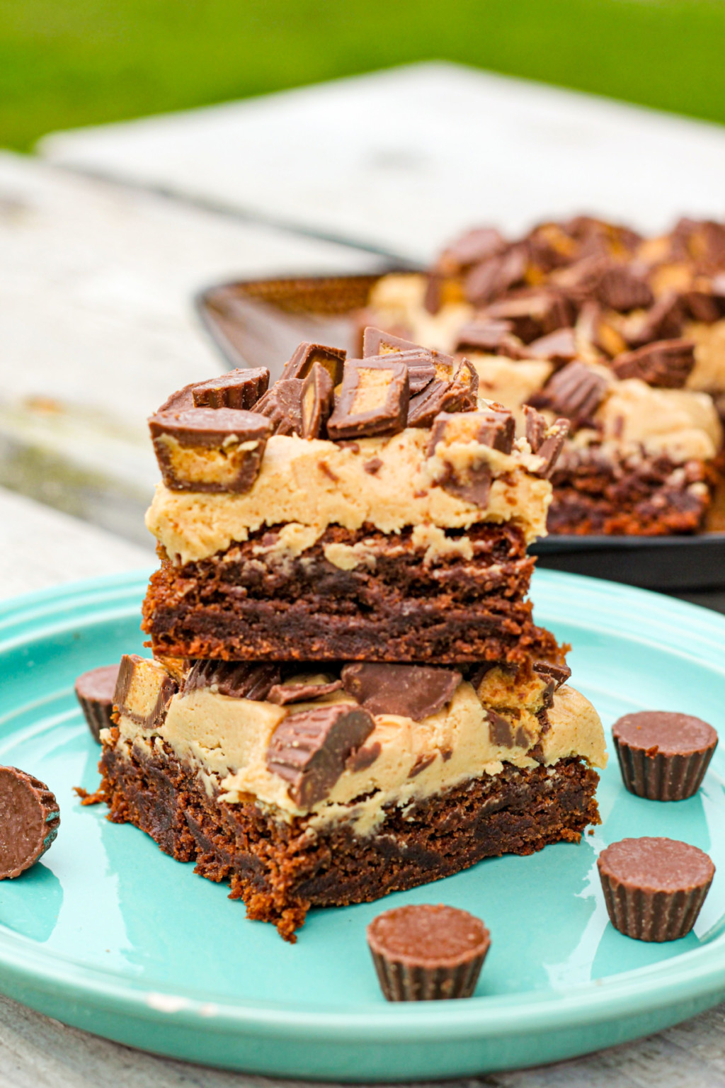 Reese's Peanut Butter Cup Brownies The Baking ChocolaTess