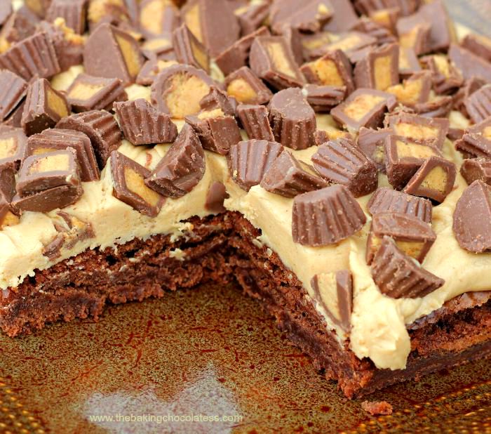 reese's peanut butter cup brownies