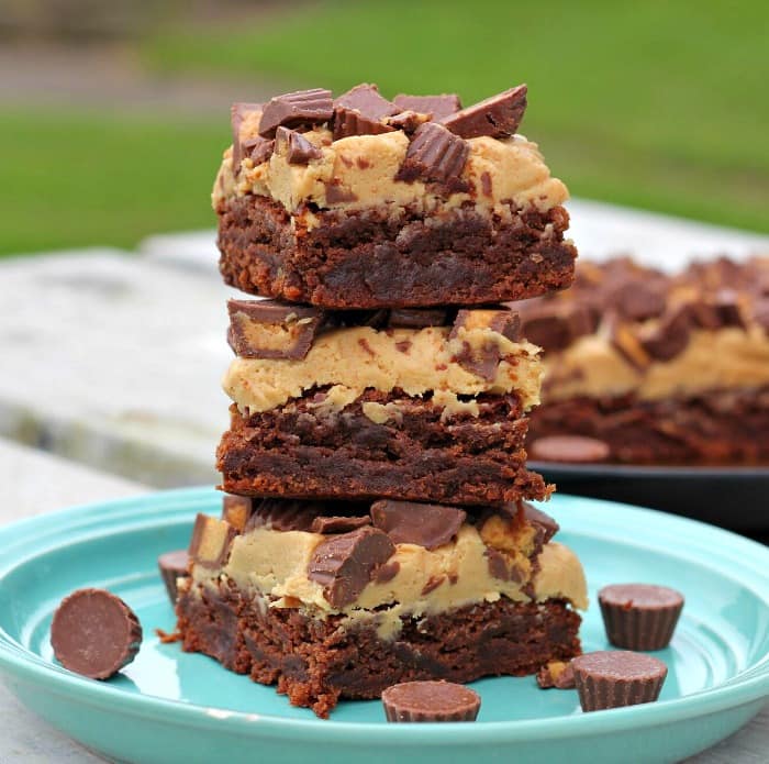 reese's peanut butter cup brownies