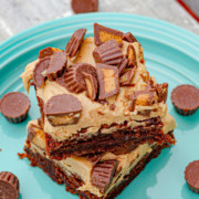 brownies with peanut butter cups