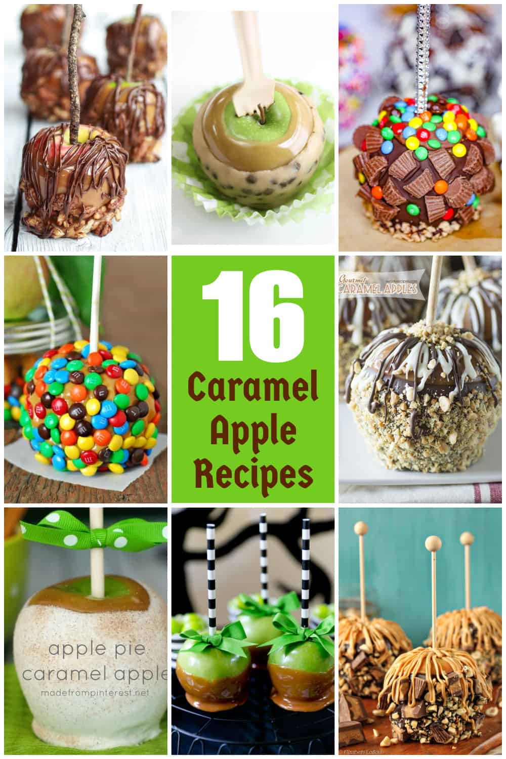 16 Caramel Apple Recipes!  We Got Ya Covered!
