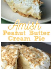 Amish Peanut Butter Pie