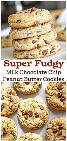 "Phenomenal" Milk Chocolate Chip Peanut Butter Cookies