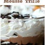 Double Stuff Oreo Brownie Chocolate Mousse Trifle