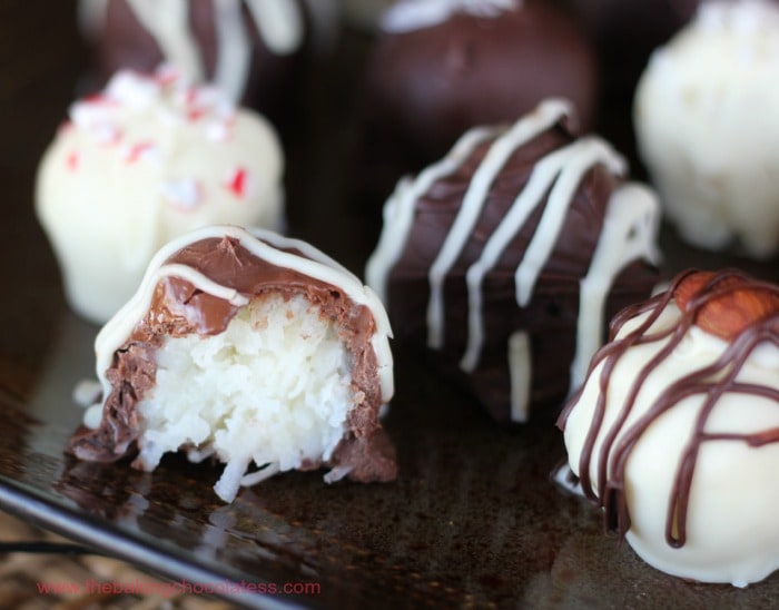 Irresistible Chocolate Covered Coconut Truffles