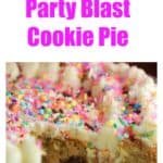 'Confetti' Party Blast Cookie Pie