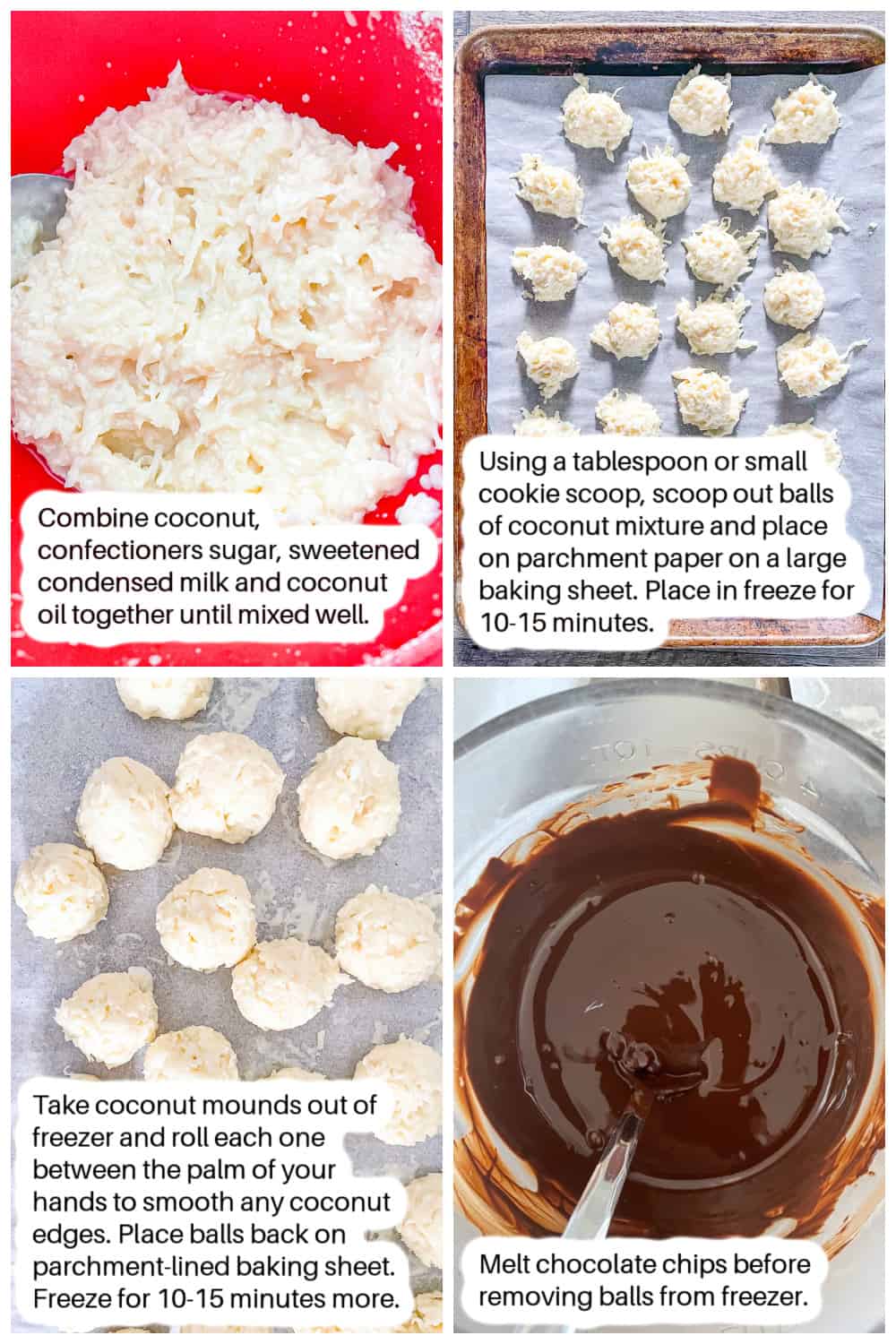 Chocolate Coconut Truffles tutorial