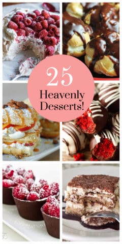 25 Heavenly Desserts