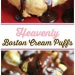 Heavenly Boston Cream Puffs