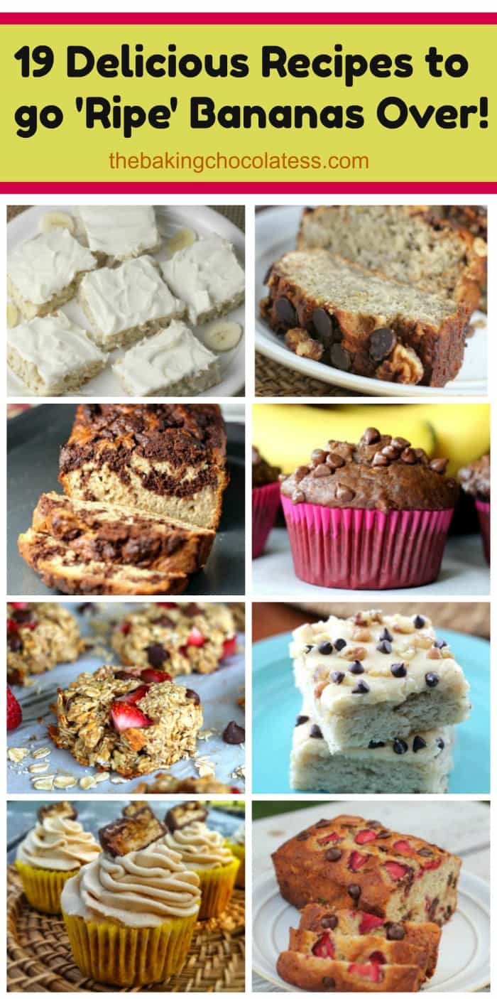 19 Delicious Recipes to go \'Ripe\' Bananas Over!