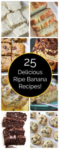 25 Delicious Ripe Banana Recipes