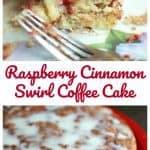 Lush Raspberry Cinnamon Swirl Coffee Cake