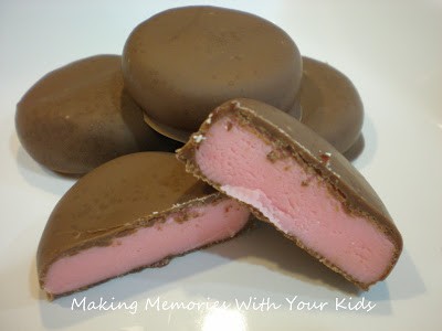 Milk Chocolate Covered Raspberry Creams @ Making Memories With Your Kids