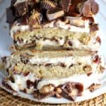 Ultimate Chocolate Peanut Butter Explosion Cake