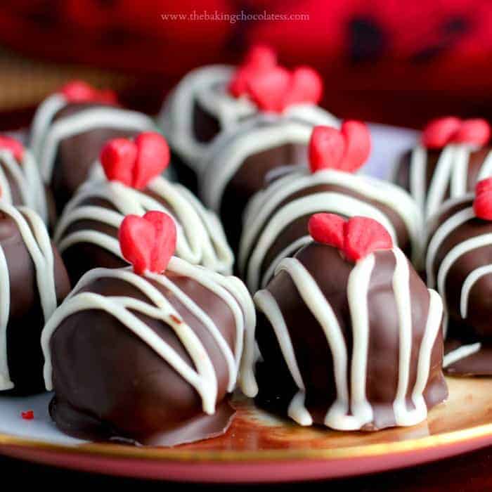 Red Velvet Luv Truffles @ The Baking ChocolaTess