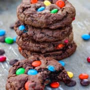 Mega Quadruple Chocolate Cookies
