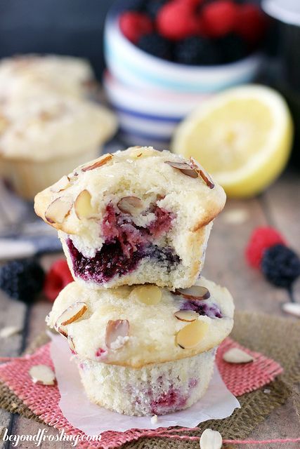 Gluten Free Lemon Raspberry Muffins @ Beyond Frosting