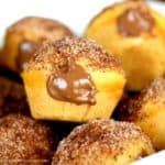 Nutella Churro Donut Poppers