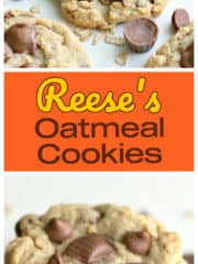 Reese's Oatmeal Cookies