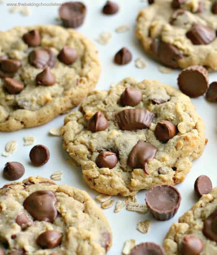 Reese’s Oatmeal Cookies