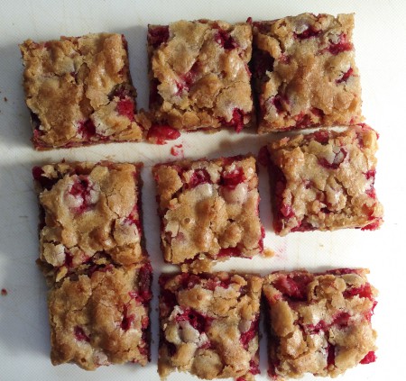 One-Bowl Cranberry Snack Cake @ Parents need to eat too