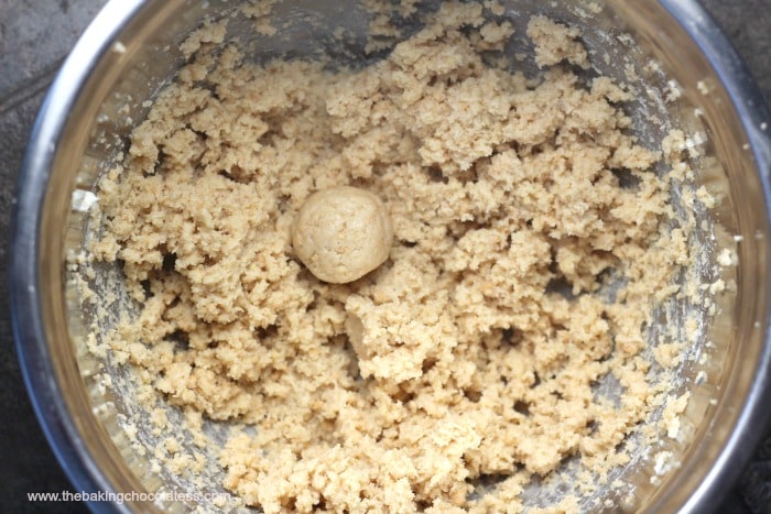 oreo cookie ball and dough