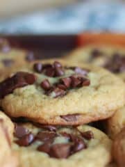 Thick and Chewy Chocolate Chip Emergency Cookies