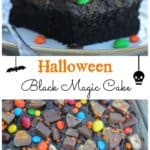 Halloween Black Magic Candy Cake! It's Insane!