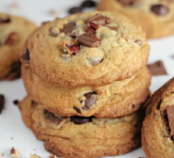 Thick and Chewy Chocolate Emergency Cookies