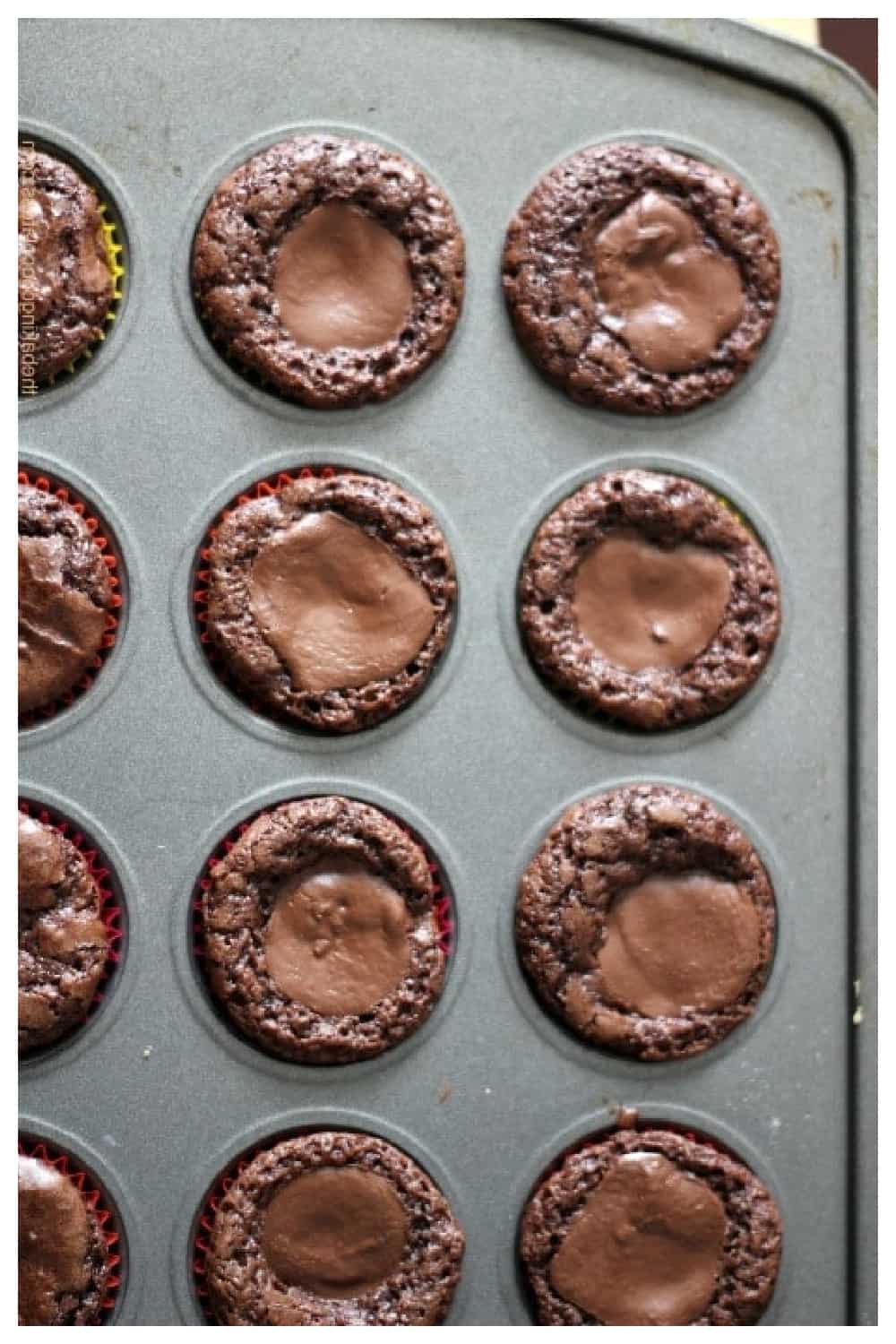 Double Bliss Nutella Brownie Bites
