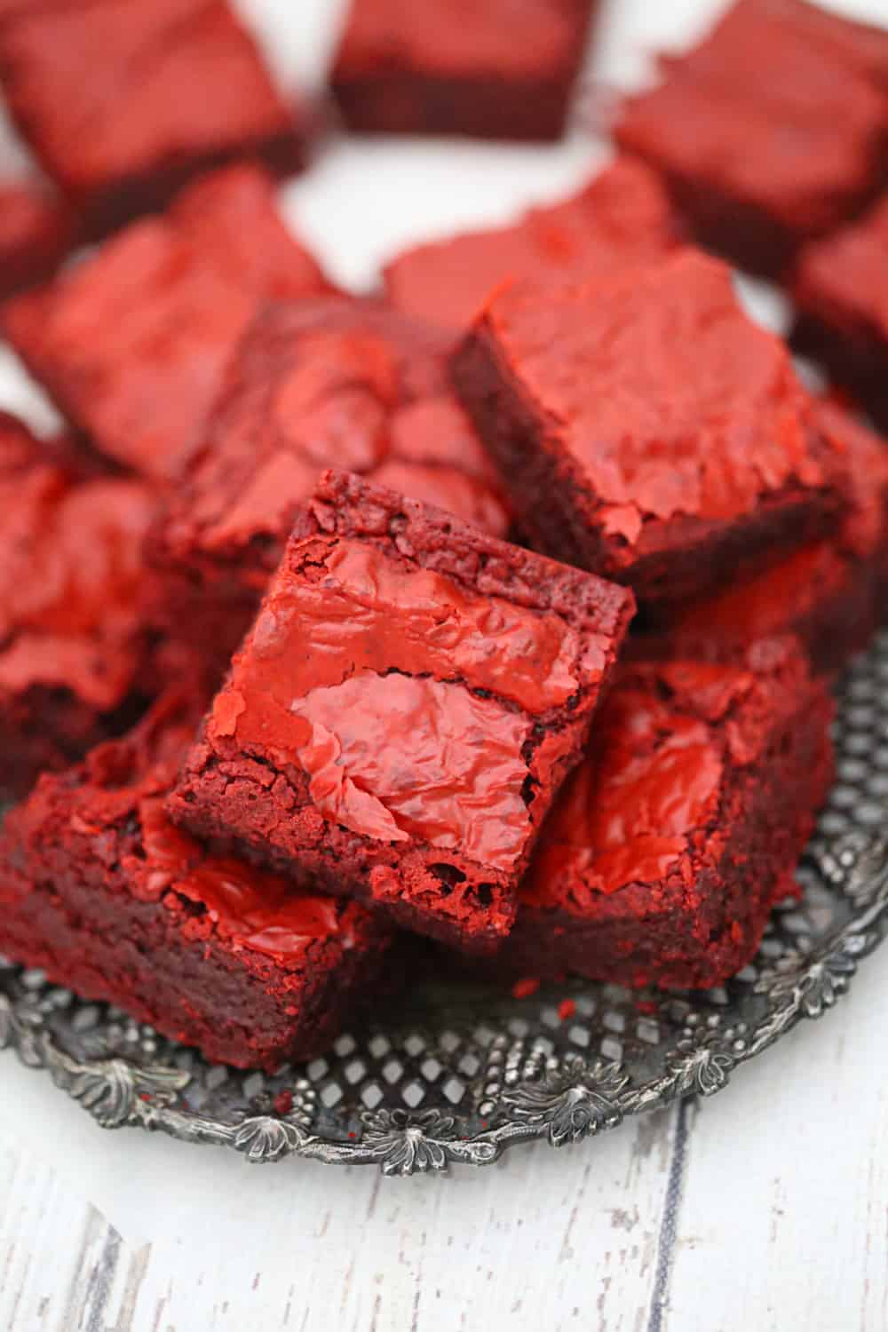 Best Homemade Red Velvet Brownies