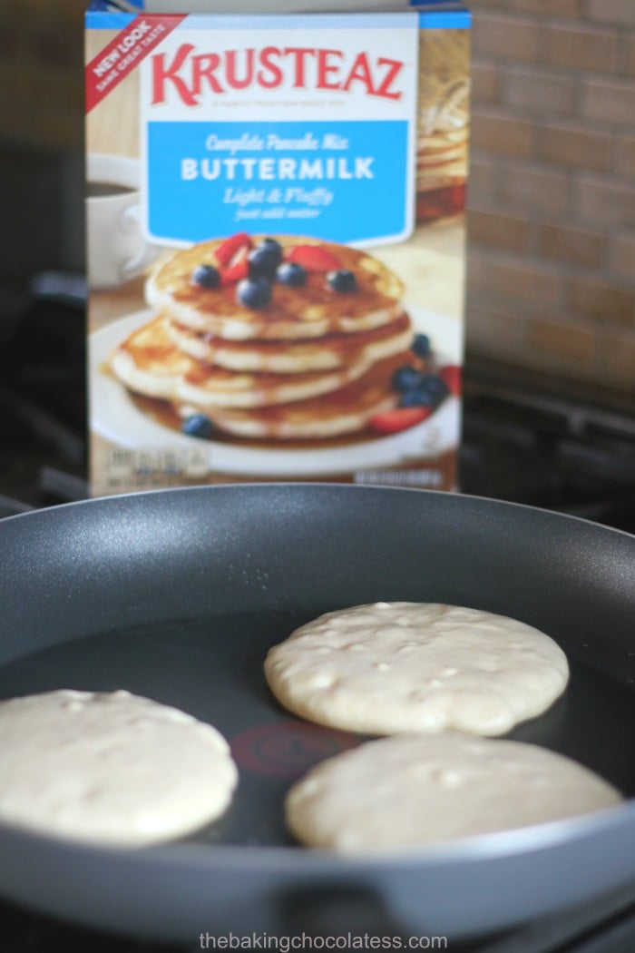 National Hot Breakfast Month, Krusteaz is giving away a Breakfast Night Give-Away to one reader!  